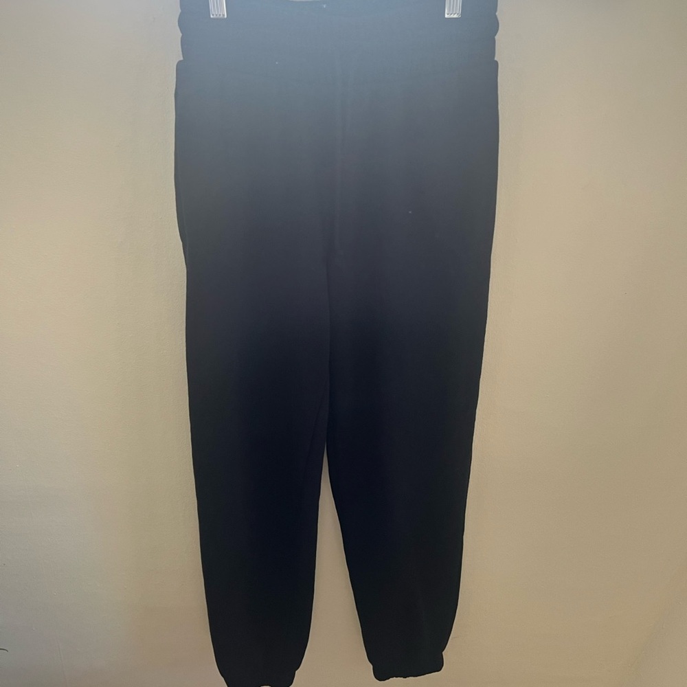 Girls Black Jogger Size L